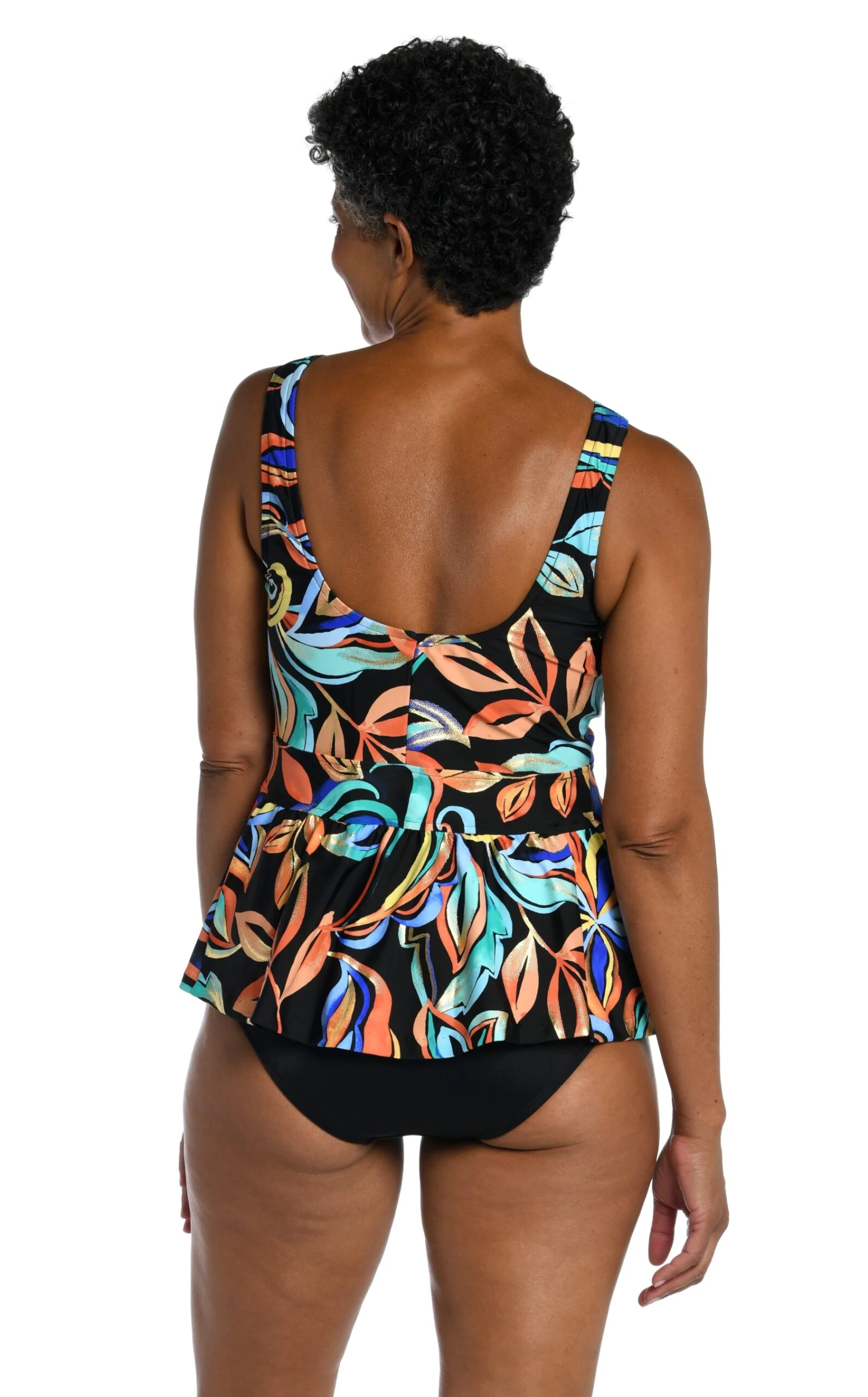 Watercolor Expressions Empire Underwire Tankini Top - FINAL SALE - Image 2