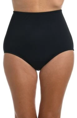 Solid High Waist Full Pant Bottom